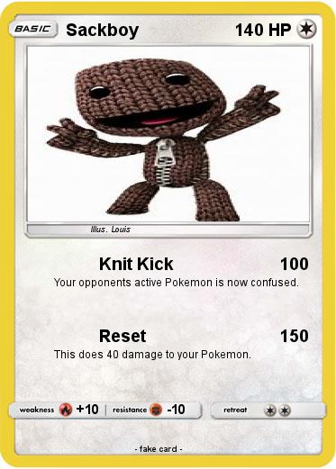 Pokemon Sackboy