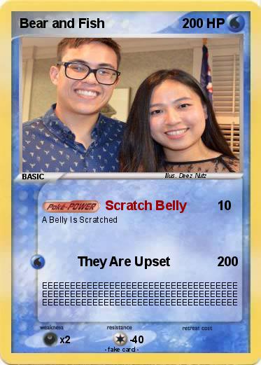 Pokemon Bear and Fish