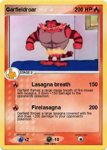 Pokemon Garfieldroar