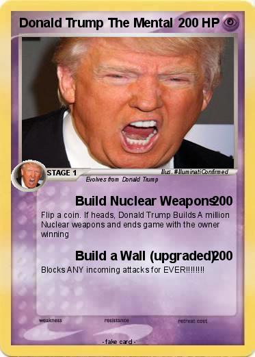 Pokemon Donald Trump The Mental