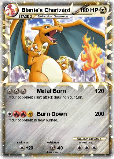 Pokemon Blanie's Charizard