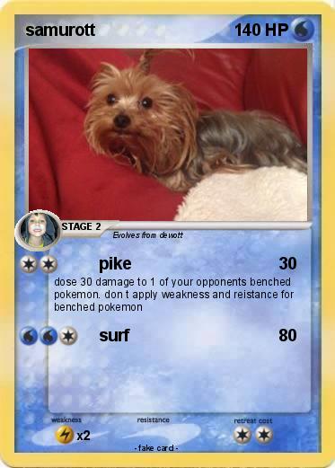 Pokemon samurott