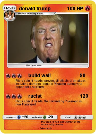 Pokemon donald trump