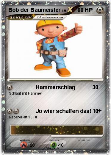 Pokemon Bob der Baumeister