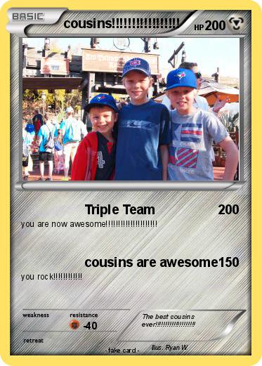 Pokemon cousins!!!!!!!!!!!!!!!!!