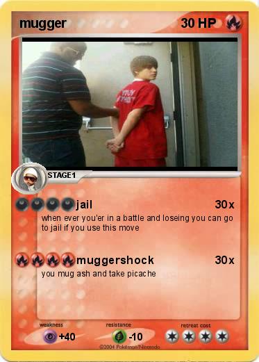 Pokemon mugger