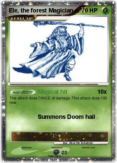 Pokemon Ele, the forest Magician