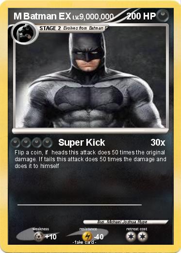 Pokemon M Batman EX