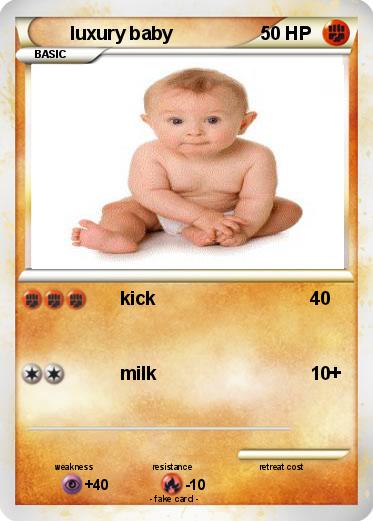Pokemon luxury baby
