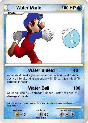 Pokemon Water Mario
