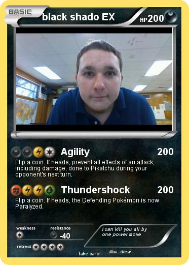 Pokemon black shado EX