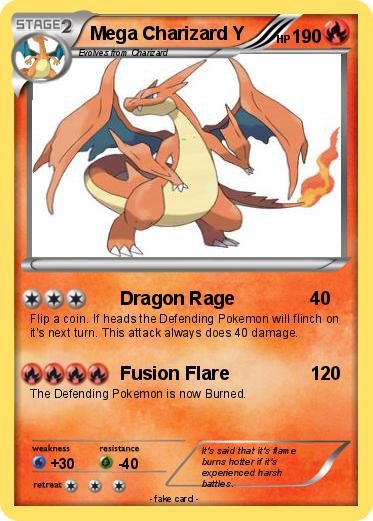 Pokemon Mega Charizard Y