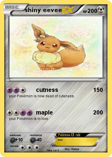 Pokemon shiny eevee
