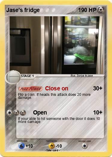 Pokemon Jase’s fridge