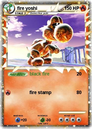 Pokemon fire yoshi