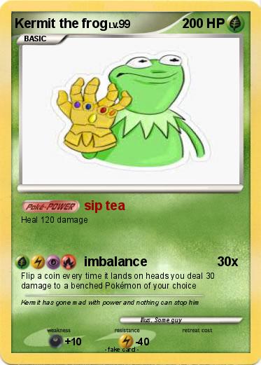 Pokemon Kermit the frog