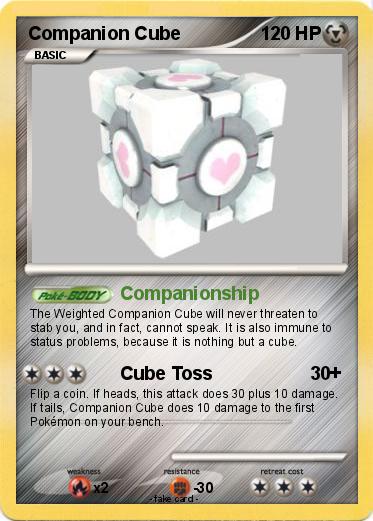 Pokemon Companion Cube