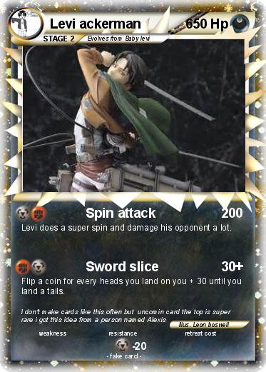 Pokemon Levi ackerman