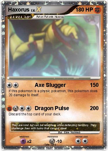 Pokemon Haxorus