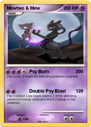 Pokemon Mewtwo & Mew