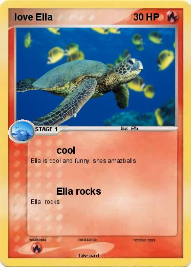 Pokemon love Ella