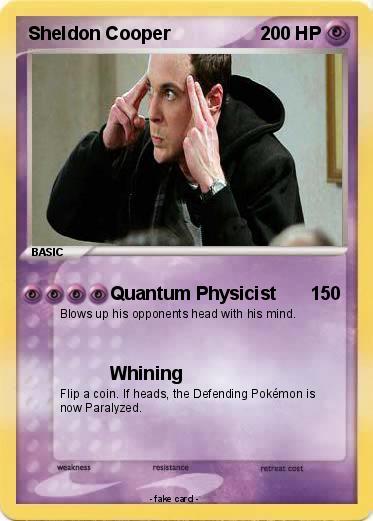 Pokemon Sheldon Cooper