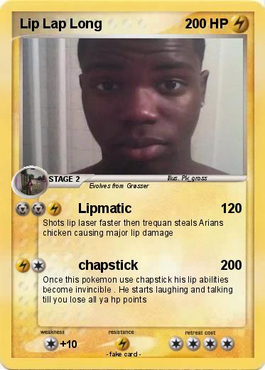 Pokemon Lip Lap Long