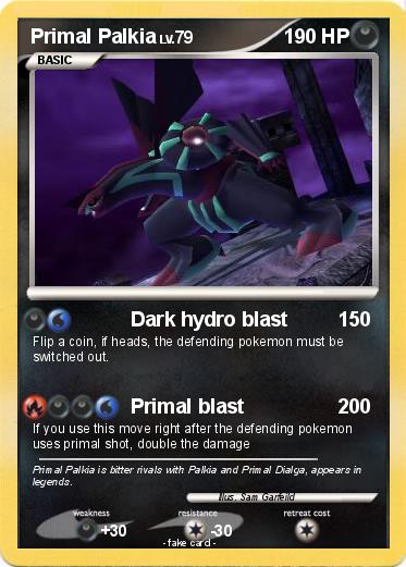 Pokemon Primal Palkia