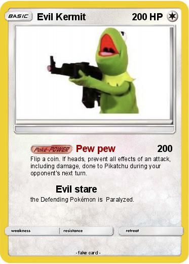 Pokemon Evil Kermit