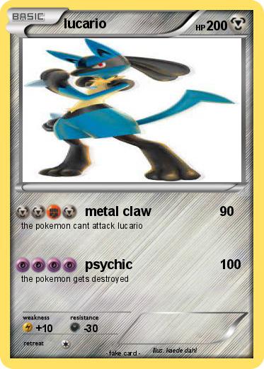 Pokemon lucario