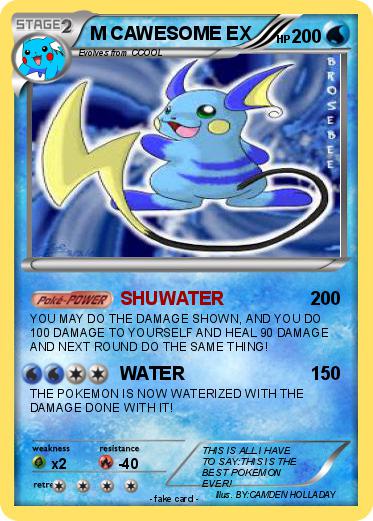 Pokemon M CAWESOME EX