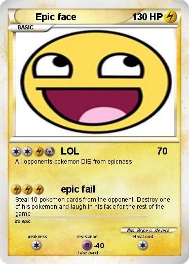 Pokemon Epic face