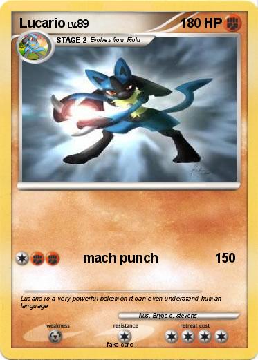 Pokemon Lucario