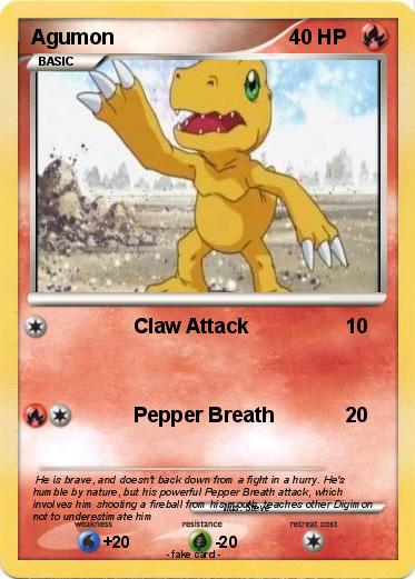 Pokemon Agumon