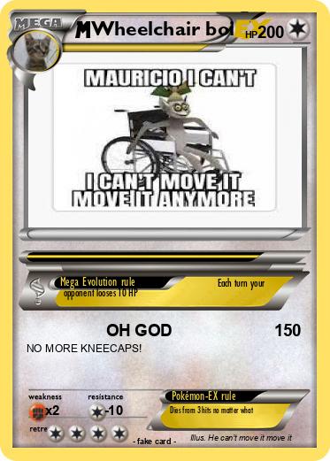 Pokemon Wheelchair boi