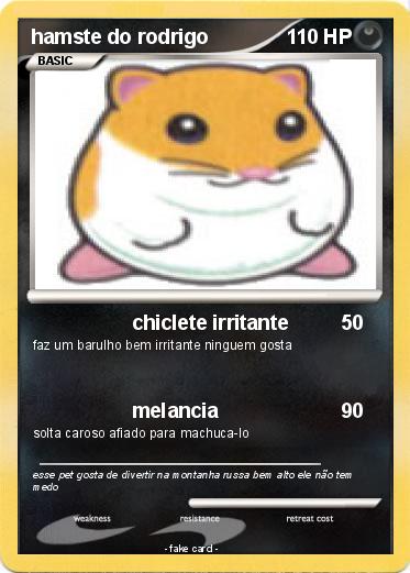Pokemon hamste do rodrigo