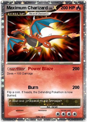 Pokemon Maximum Charizard