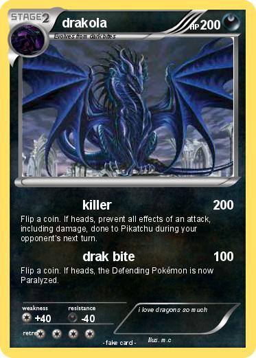 Pokemon drakola
