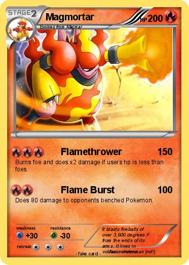 Pokemon Magmortar