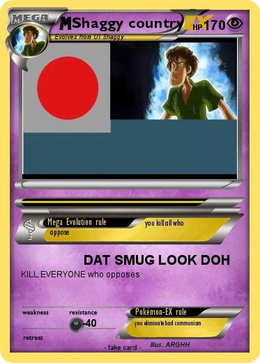 Pokemon Shaggy country