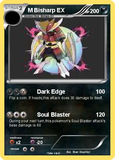 Pokemon M Bisharp EX