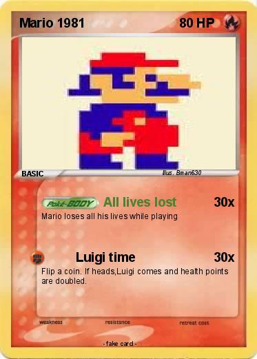 Pokemon Mario 1981