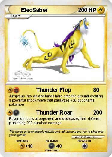 Pokemon ElecSaber