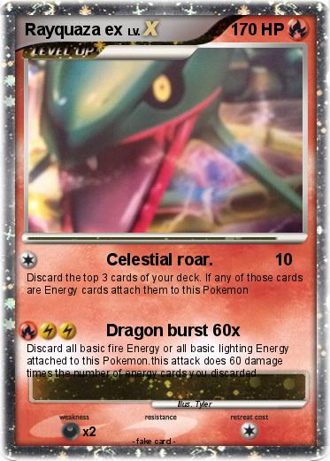 Pokemon Rayquaza ex