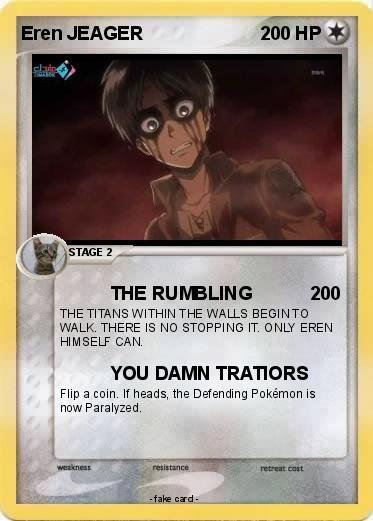Pokemon Eren JEAGER