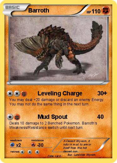 Pokemon Barroth