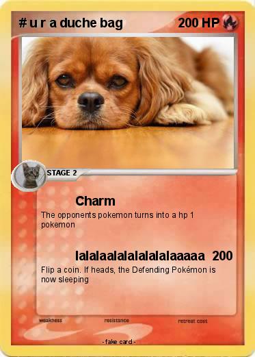 Pokemon # u r a duche bag