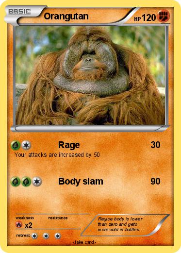Pokemon Orangutan