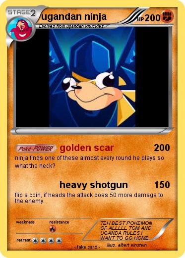 Pokemon ugandan ninja
