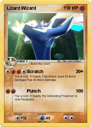 Pokemon Lizard Wizard